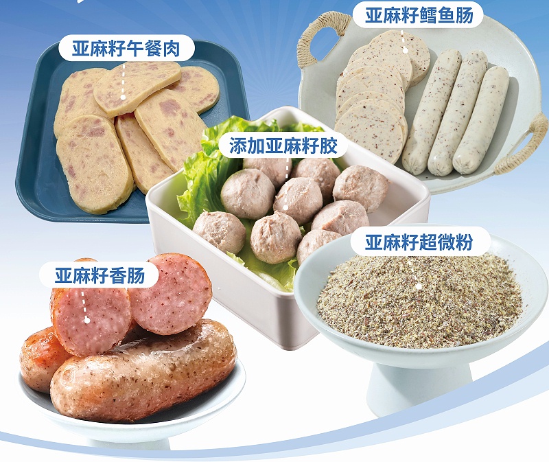 亚麻籽在肉的应用