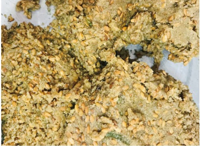 亚麻籽牛舌饼